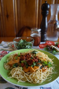 Cajun Cheddar Chicken Pasta-Vertical