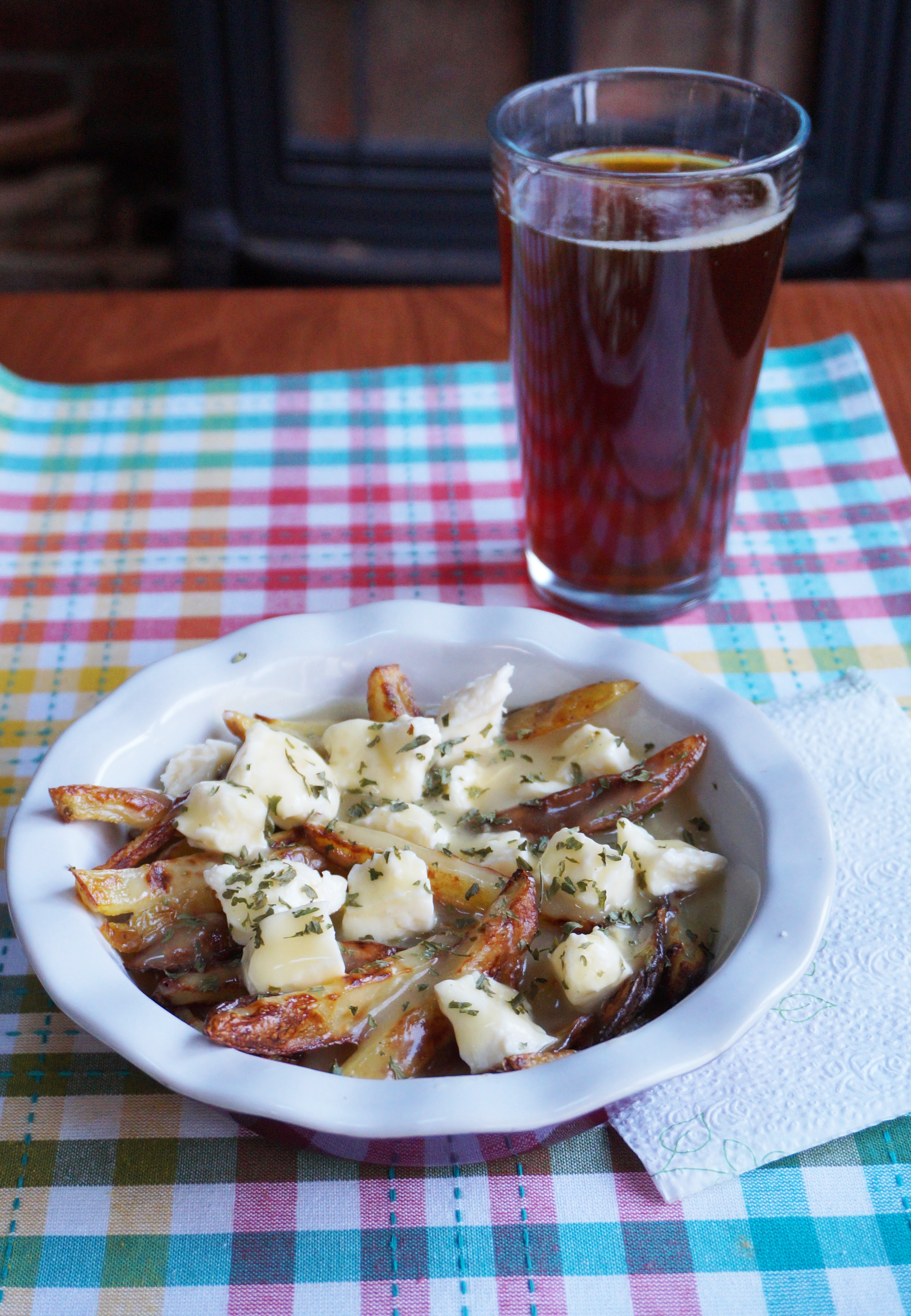 Poutine With Homemade Oven Fries Conebella Farm