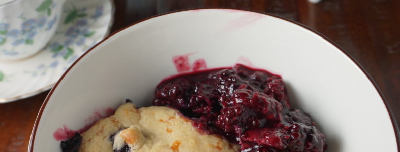 Berry Cheddar Cobbler for Two Cobbler_1