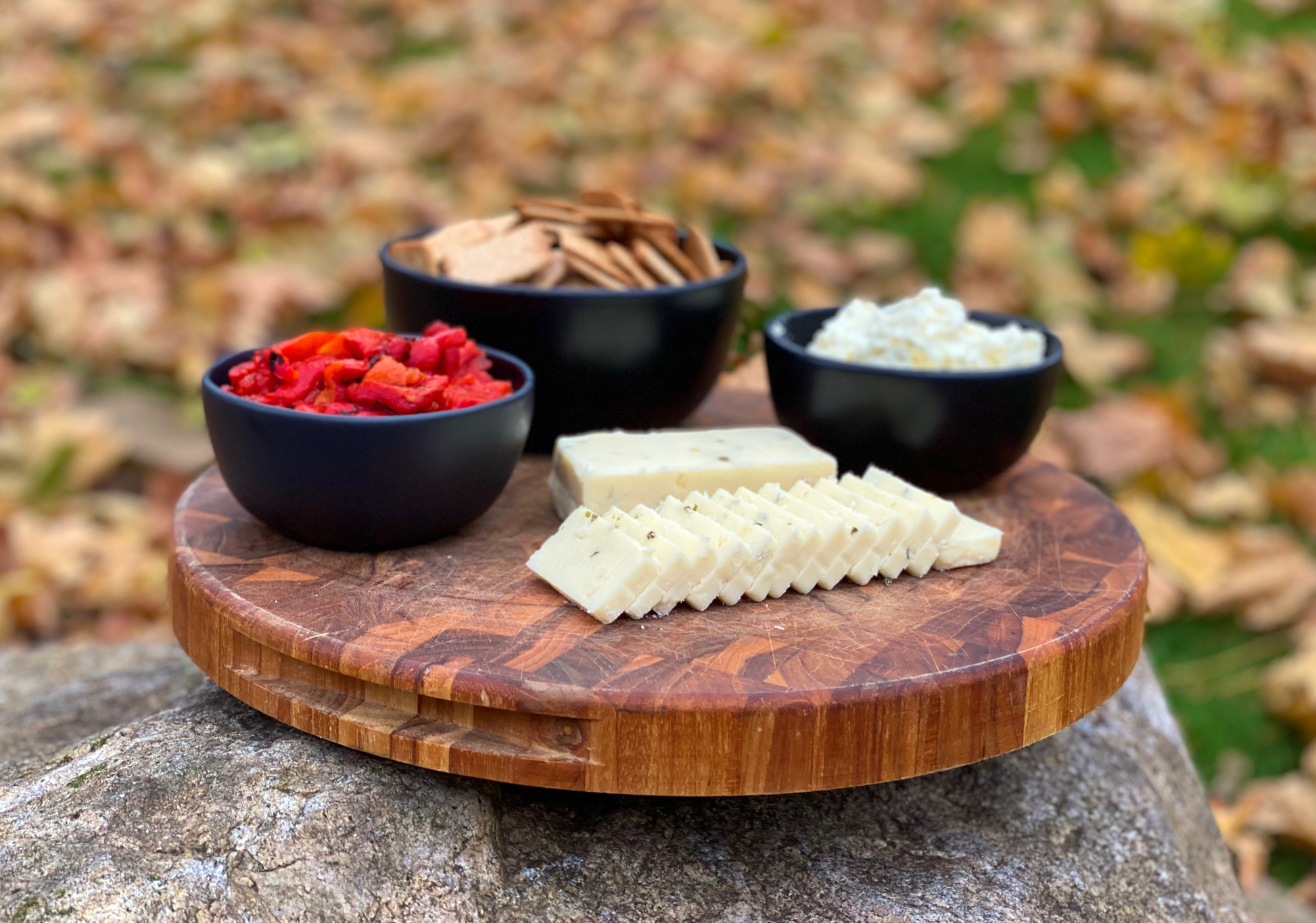 holiday cheese plate