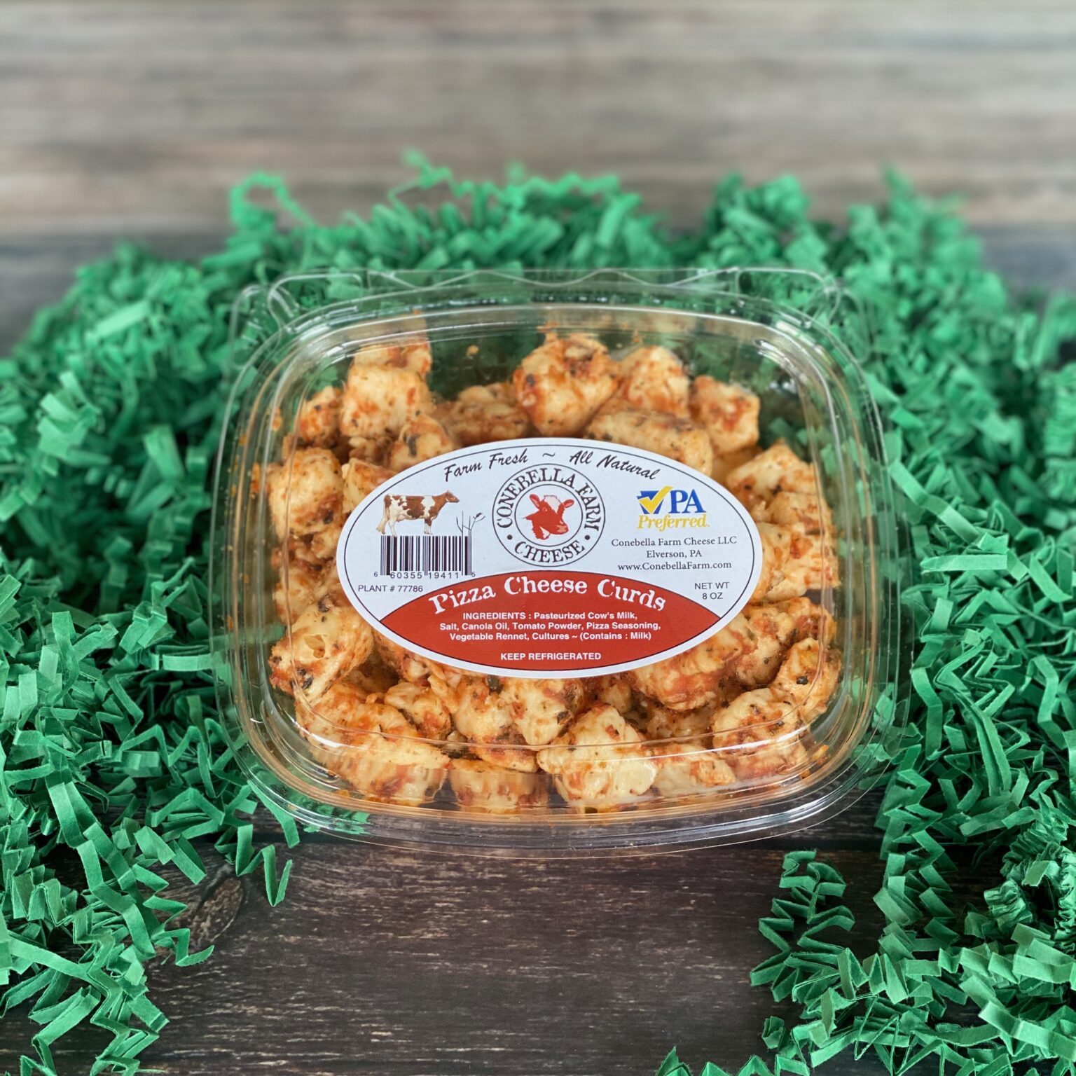 Pizza Cheese Curds Conebella Farm