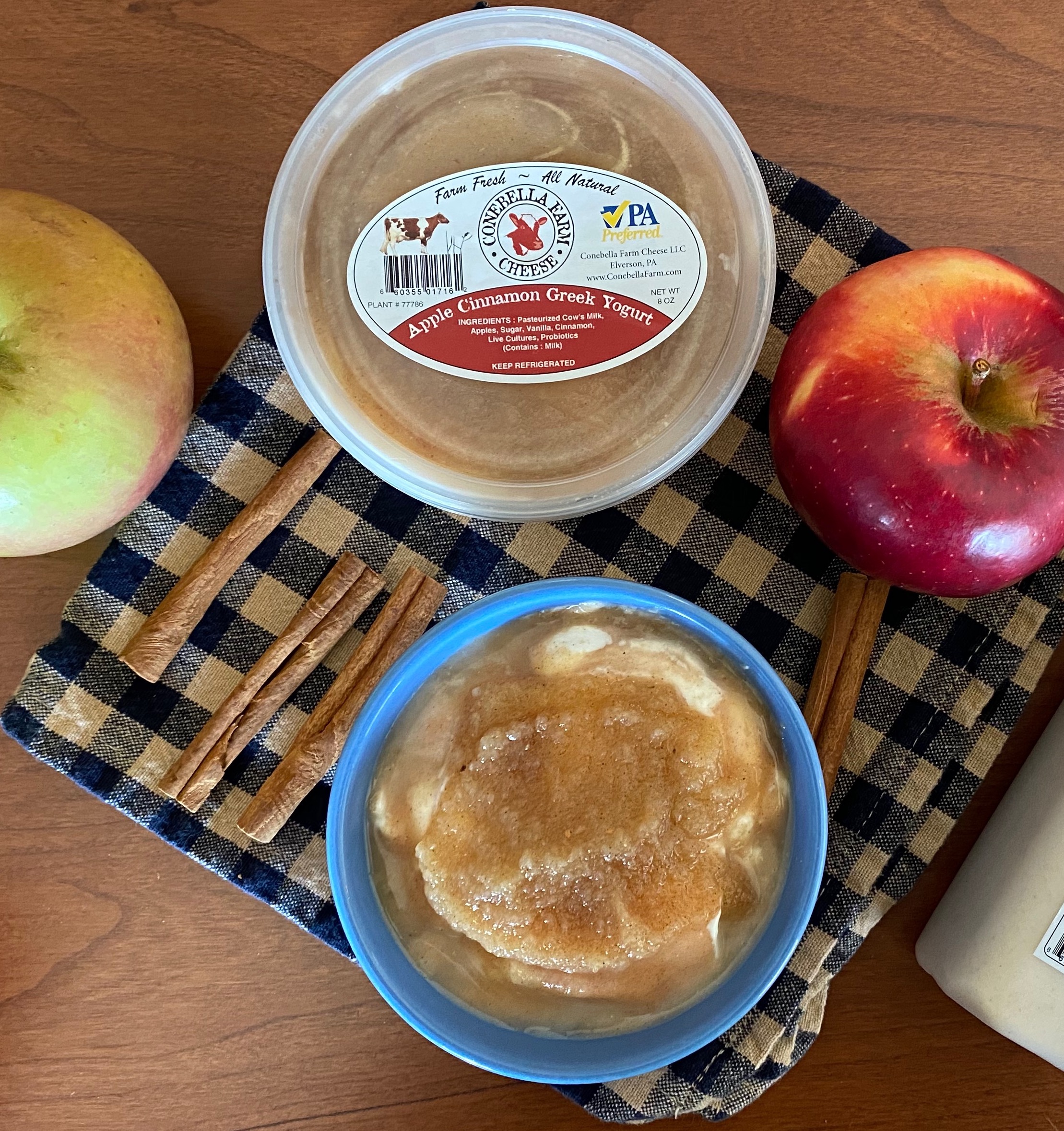 Apple Cinnamon Greek Yogurt